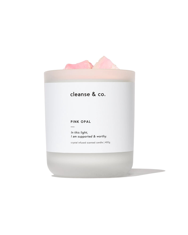 Candle - Pink Opal | Supported & Worthy