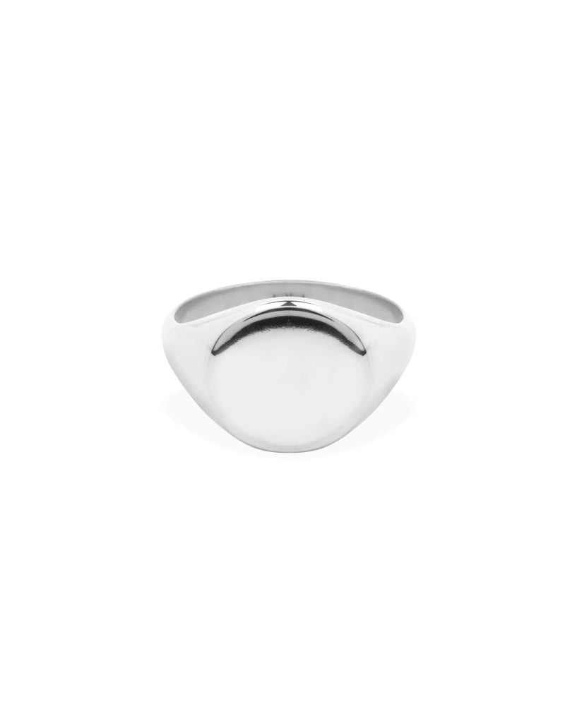 Romee Signet Ring - Silver