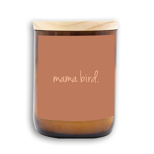 Mama Bird Candle